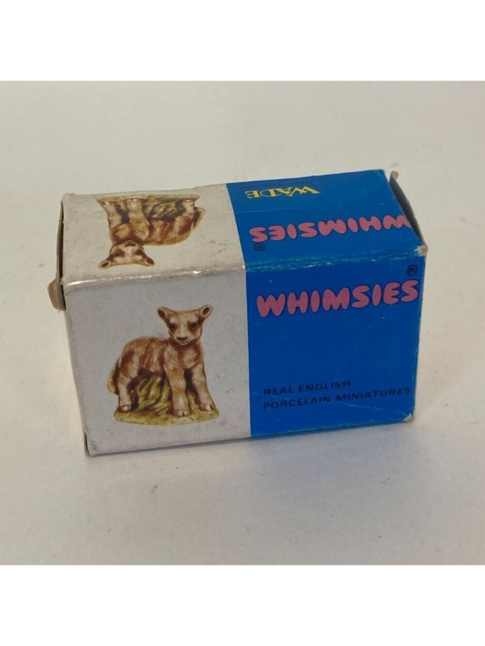 5/$25 Vintage Wade Whimsies Lamb Porcelain Figurine #30 Set 6 1975 Red Rose Tea